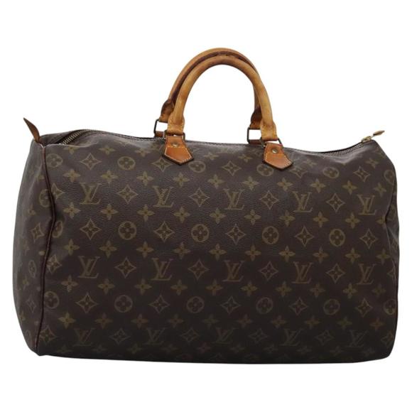 LOUIS VUITTON Monogram Speedy 40 Hand Bag M41522 LV Auth ar13487 - Picture 1 of 16